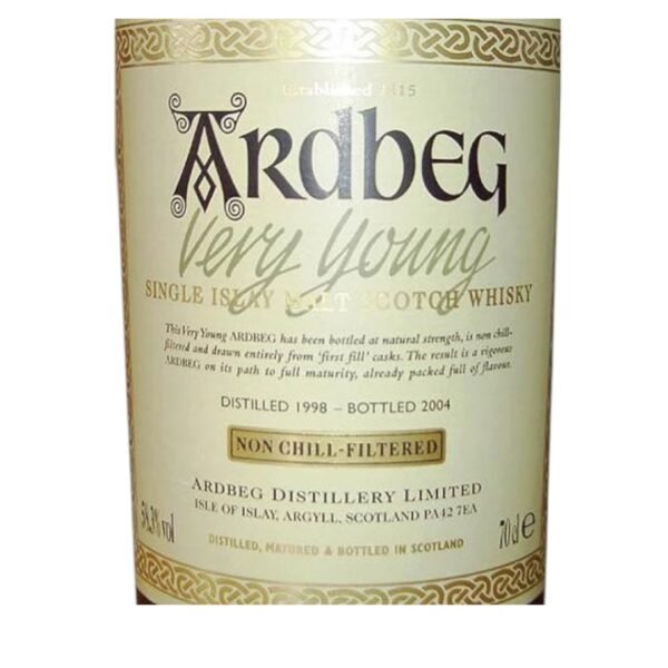 ควรเก็บ Ardbeg 1998 Very Young Original Bottling ไว้ในสภาพใด?