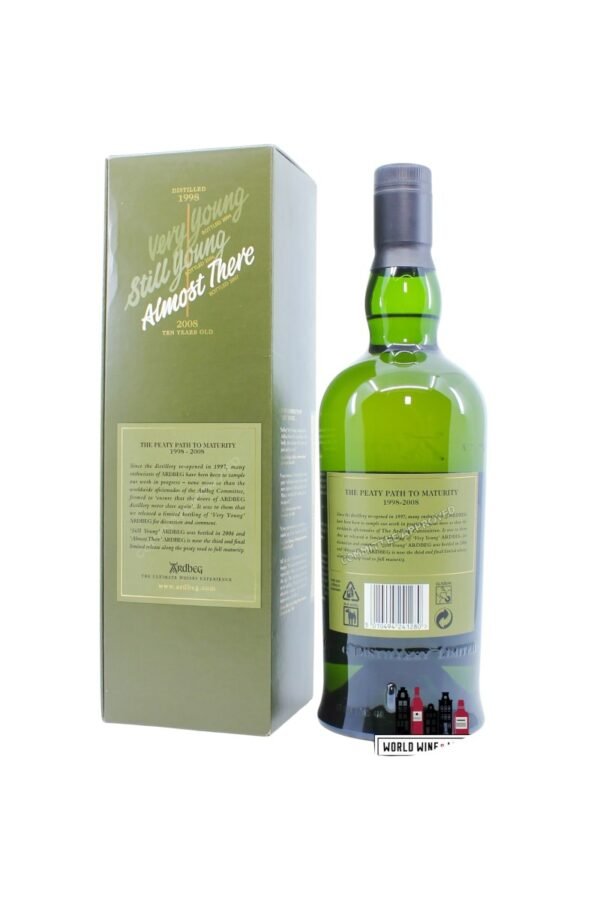 ราคาของ Ardbeg 1998 Very Young Original Bottling ในตลาดปัจจุบันอยู่ที่ประมาณเท่าไร?