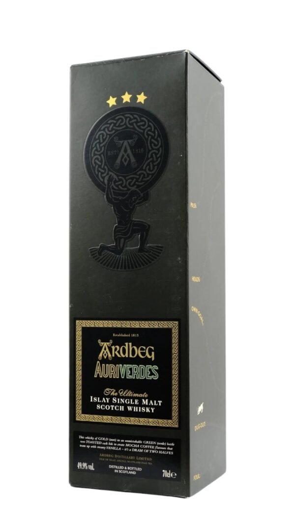 Ardbeg Auriverdes มีลักษณะเฉพาะที่แตกต่างจากขวดอื่นอย่างไร?