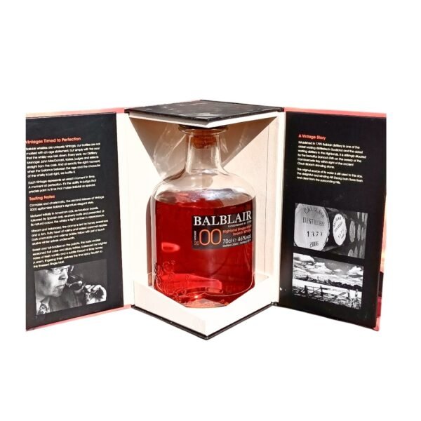จุดเด่นของ Balblair 2000 Vintage 2nd Release ที่แตกต่างจากรุ่นอื่นคืออะไร?