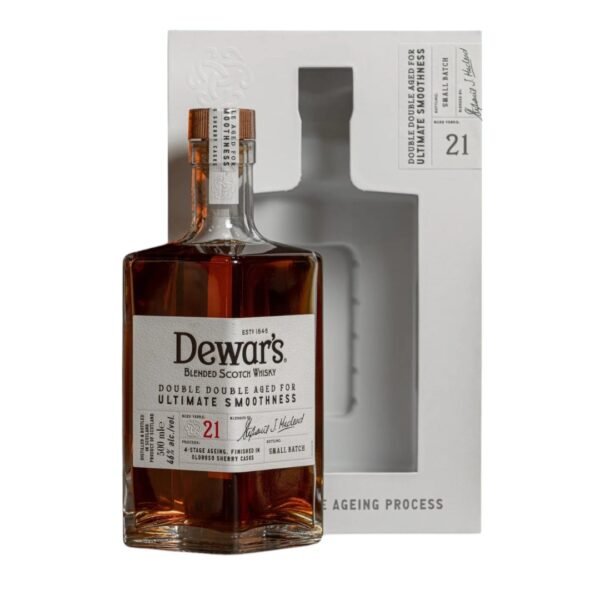 เป็นไปได้หรือไม่ที่จะใช้ Dewars Double Double 21 Year ในการทำค็อกเทล?