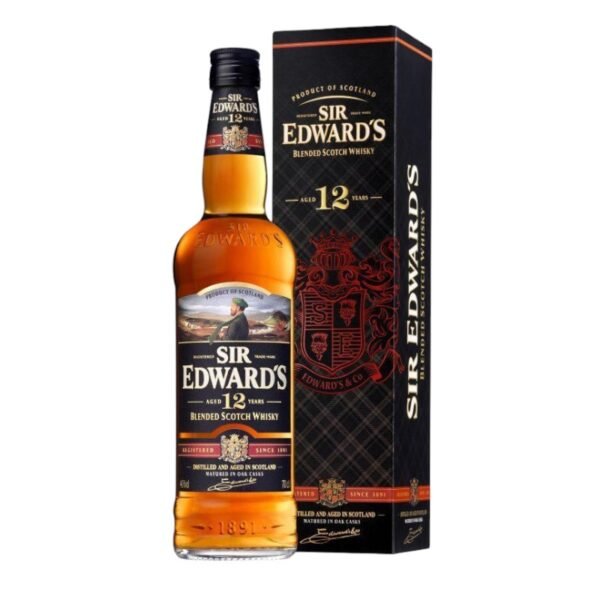 มีประวัติความเป็นมาของซิงเกิลมอลต์ "Sir Edwards 12 ปี" หรือไม่?