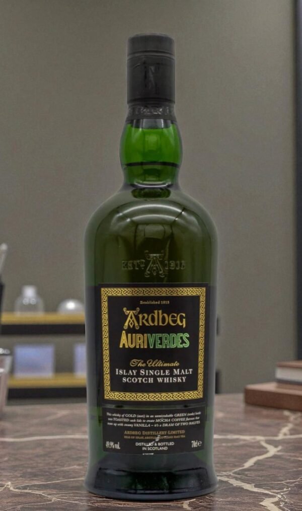 Ardbeg Auriverdes 🥃 - พรีเมียมวิสกี้ที่เข้ากับบุหรี่ 🍂