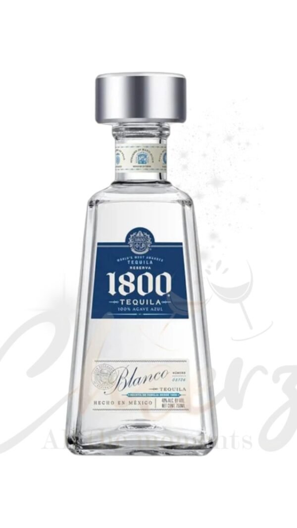มีข้อมูลเกี่ยวกับบรรจุภัณฑ์ของ 1800 Blanco Silver Tequila ที่น่าสนใจไหม?