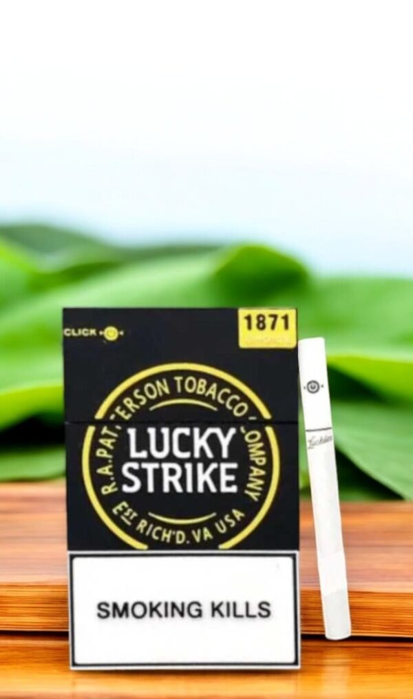 วิธีใช้เม็ดบีบในบุหรี่ Lucky Strike อย่างไร?