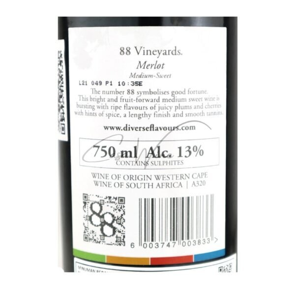 วิธีการเก็บรักษา 88 Vineyards Merlot ที่ดีที่สุดคืออะไร?