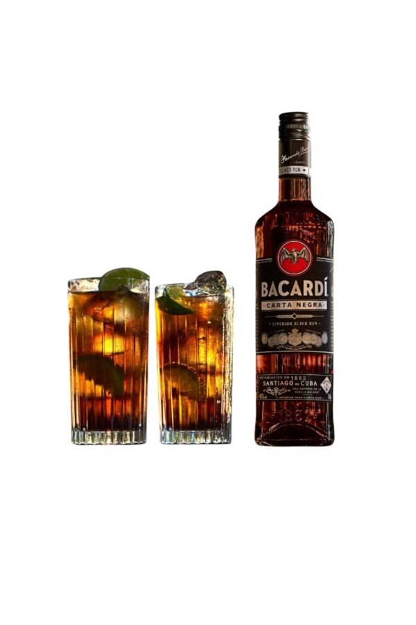 วิธีการเสิร์ฟ Bacardi Black Rum ที่แนะนำมีอะไรบ้าง?