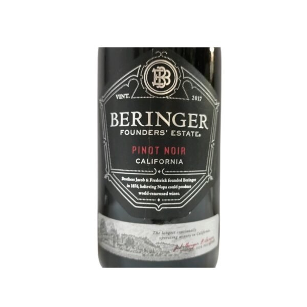 เหมาะสมกับอาหารประเภทใดบ้างเมื่อเสิร์ฟ Beringer Founders Estate Pinot Noir 2016?