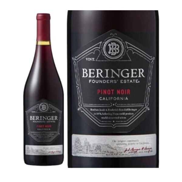 Beringer Founders Estate Pinot Noir 2016 มีลักษณะรสชาติอย่างไร?