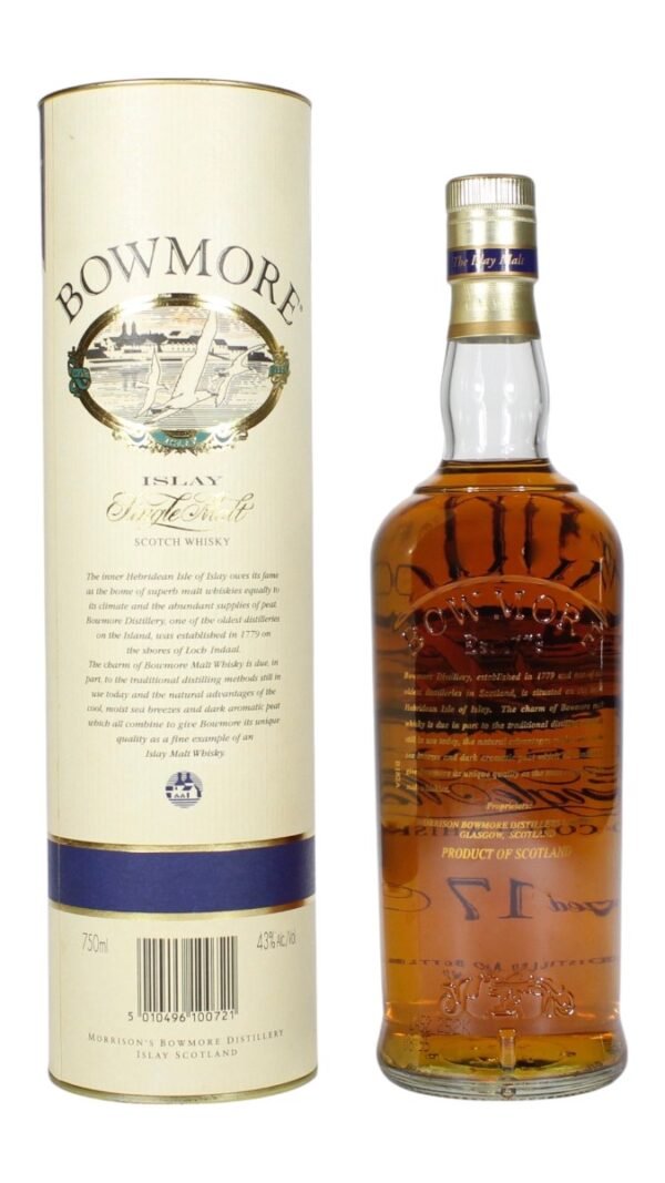 Bowmore 17 Year Old มีการผลิตในปีไหนบ้าง?