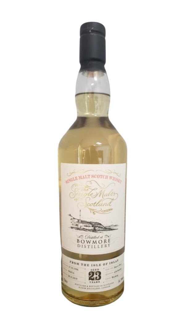 ราคาเฉลี่ยของ Bowmore 1996 23 ปี อยู่ที่ประมาณเท่าไหร่?