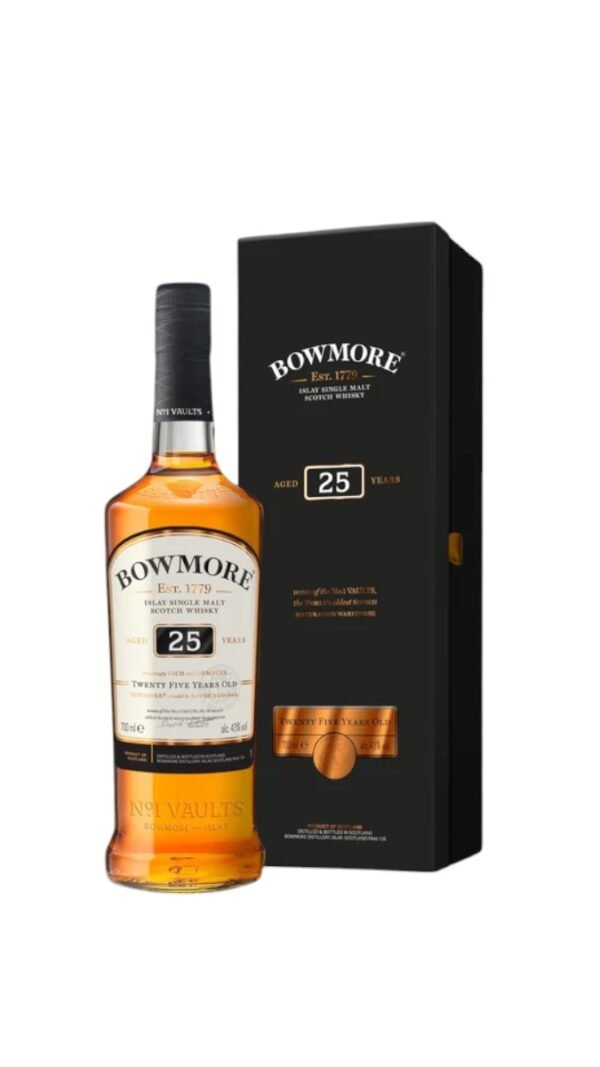 Bowmore 25 Year Old มีบรรจุภัณฑ์ที่หลากหลายหรือไม่?
