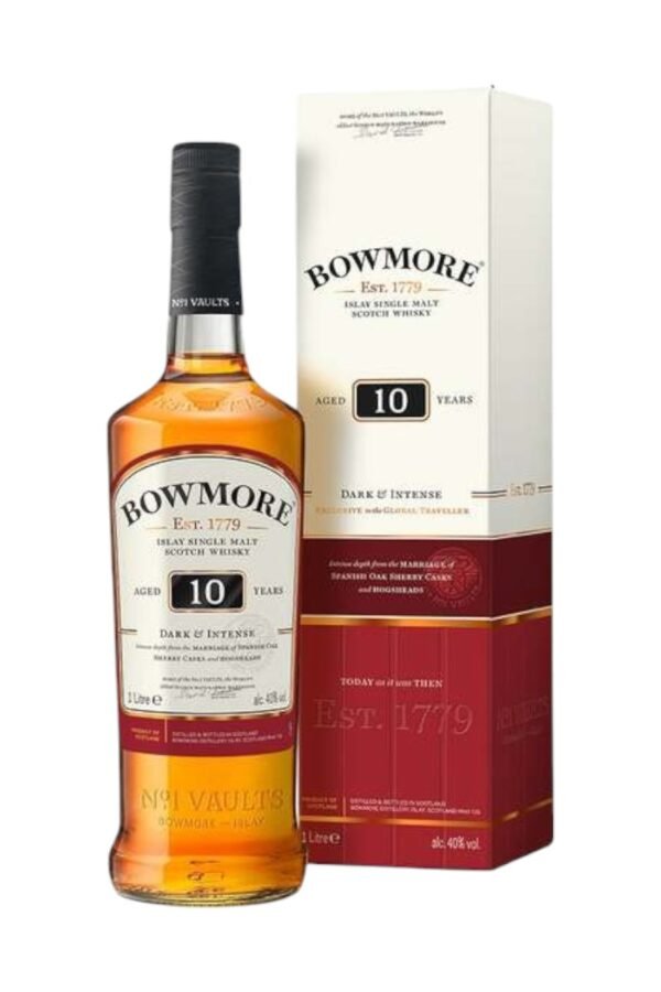 มีการจัดเก็บ Bowmore Dark Intense 10 Year Old อย่างไรเพื่อรักษาคุณภาพ?