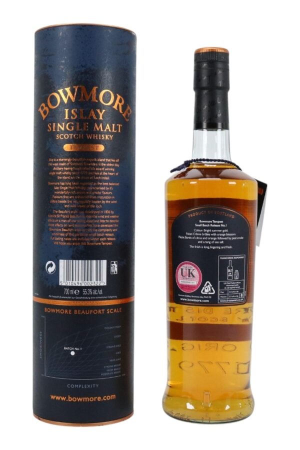 Bowmore Tempest 10 ปี เหมาะกับการจับคู่กับอาหารประเภทใด?