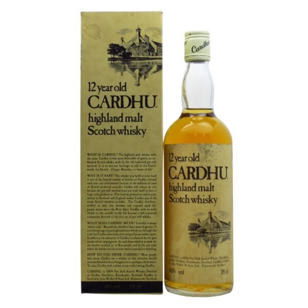 วิธีการผลิต Cardhu Highland 12 Years Old เป็นอย่างไร?