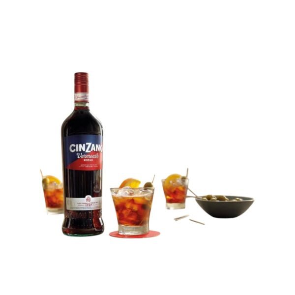 การใช้ Cinzano Rosso ในค็อกเทลมีสูตรใดบ้าง?