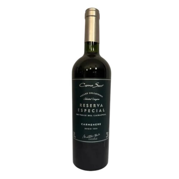 ที่มาขององุ่นใน Cono Sur Reserva Especial Cabernet Sauvignon 2020 มาจากแหล่งใด?