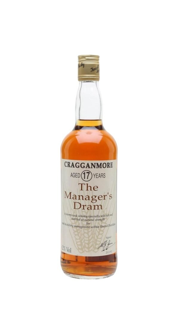 ปริมาณแอลกอฮอล์ใน Cragganmore 17 ปี คาสก์ สเตร็งธ์ คือเท่าไร?