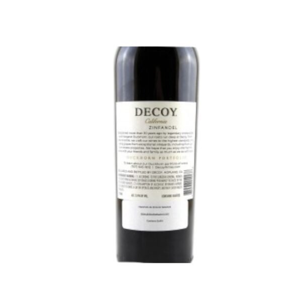 เหมาะสมกับอาหารประเภทใดบ้างที่สามารถจับคู่กับ Decoy California Zinfandel 2021?