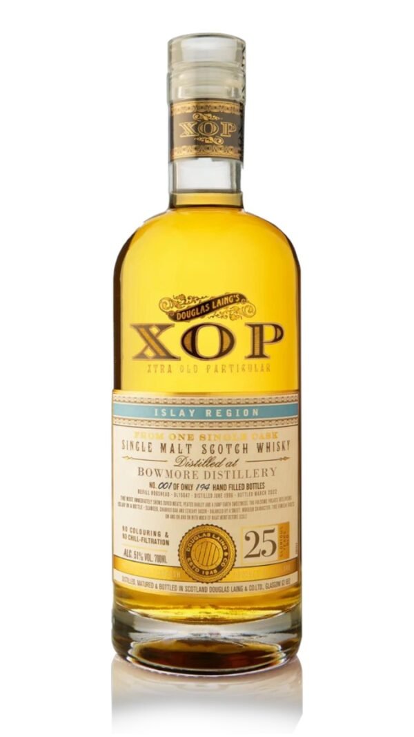 ราคาประมาณของ Douglas Laing XOP Xtra Old Particular Bowmore 25 ปี 1996 อยู่ที่เท่าไหร่?