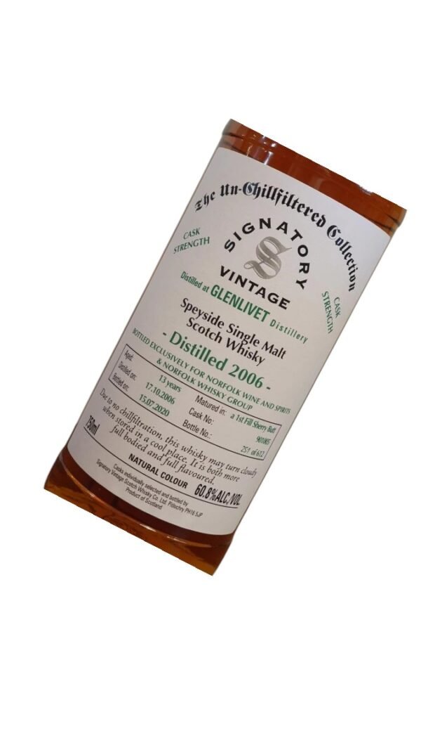ข้อมูลสำคัญเกี่ยวกับการบ่ม 9 ปีของ Glenlivet รุ่นนี้คืออะไร?