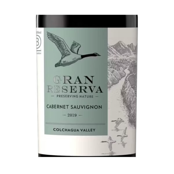 สัดส่วนขององุ่นใน Gran Reserva Cabernet Sauvignon Colchagua Valley 2020 เป็นอย่างไร?