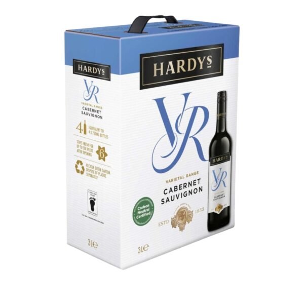 Hardys Varietal Range Cabernet Sauvignon มีคุณสมบัติพิเศษอย่างไรในกระบวนการผลิต?