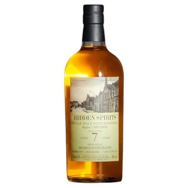 ฉลาก Hidden Spirits Whisky Co มีความหมายหรือประวัติศาสตร์อย่างไร?