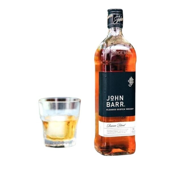 John Barr Reserve Blend Black Label Blended Scotch Whisky