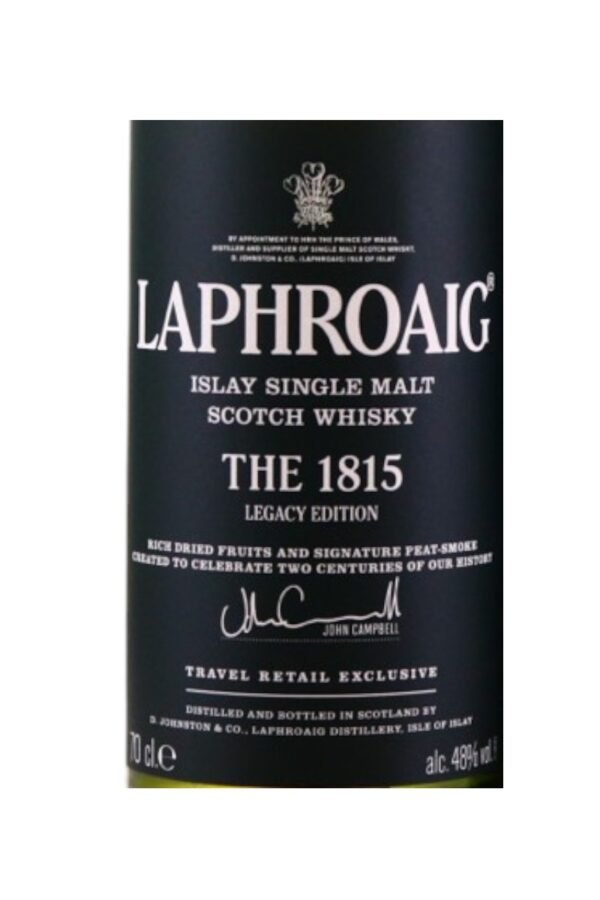 อะไรคือจุดเด่นของ Laphroaig The 1815 Legacy Edition?