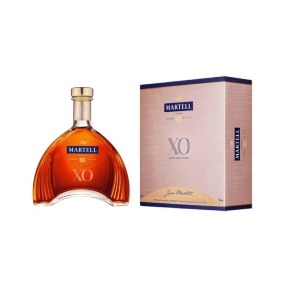 มีการบ่มในถังไม้ประเภทไหนสำหรับ Martell XO?