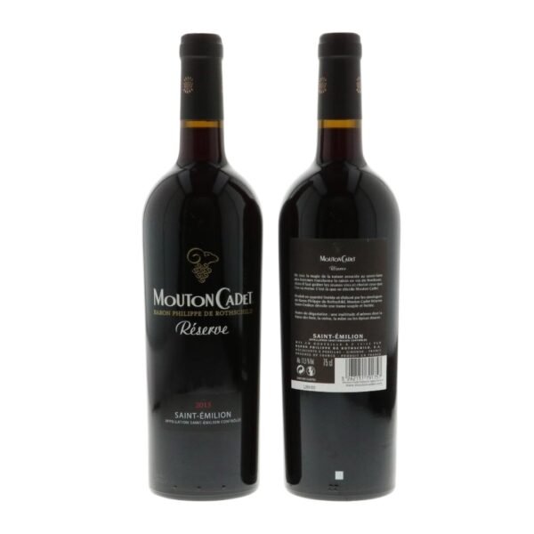 ราคาเฉลี่ยของ Mouton Cadet Saint Emilion Reserve อยู่ที่ประมาณเท่าไหร่?