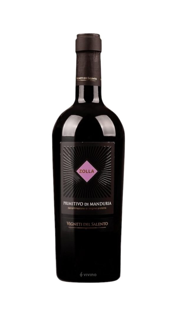 ข้อมูลเกี่ยวกับกระบวนการผลิตของ Zolla Primitivo di Manduria มีอะไรบ้าง?