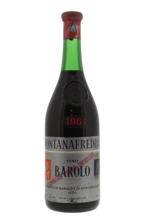 1961 Barolo Fontanafredda ได้รับการจัดอันดับหรือคะแนนรีวิวจากนักวิจารณ์ไวน์อย่างไร?