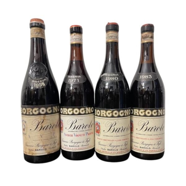 1958 Barolo Giacomo Borgogno มีคุณภาพอย่างไรเมื่อเปรียบเทียบกับ Barolo รุ่นอื่น ๆ?