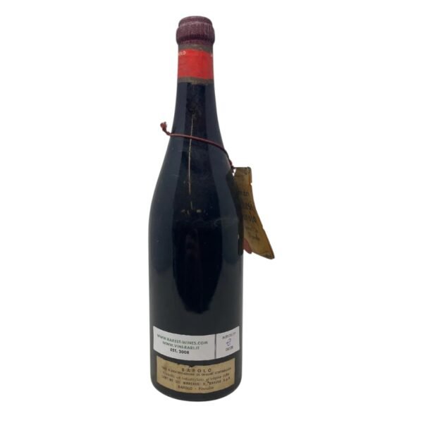 รสชาติและกลิ่นเด่นของ 1958 Barolo Marchesi di Barolo มีลักษณะเฉพาะอะไรบ้าง?