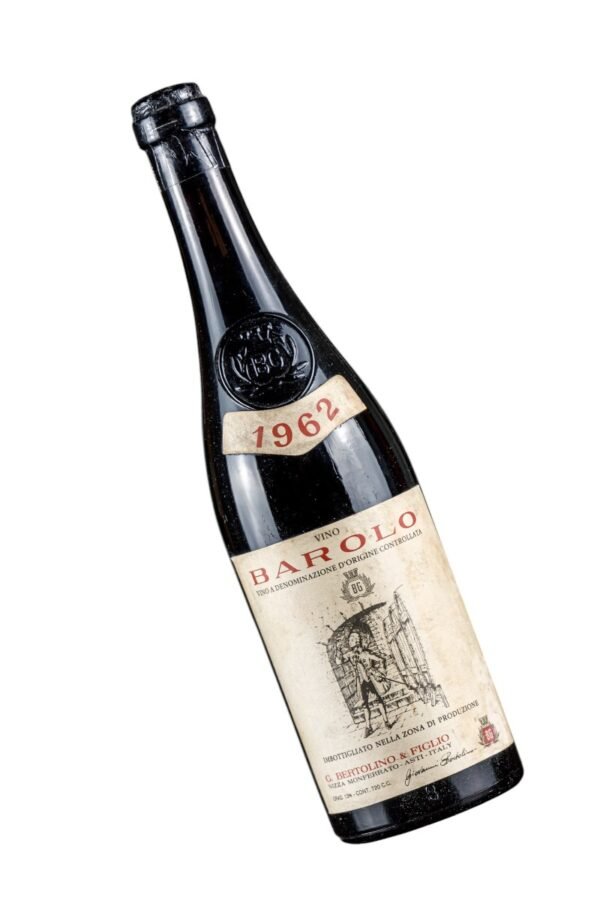 ราคาปัจจุบันของ 1962 Barolo Bertolino ในตลาดนักสะสมไวน์เท่าไหร่?
