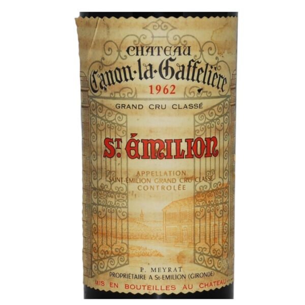 Is the 1962 Chateau Canon La Gaffeliere still drinkable today?