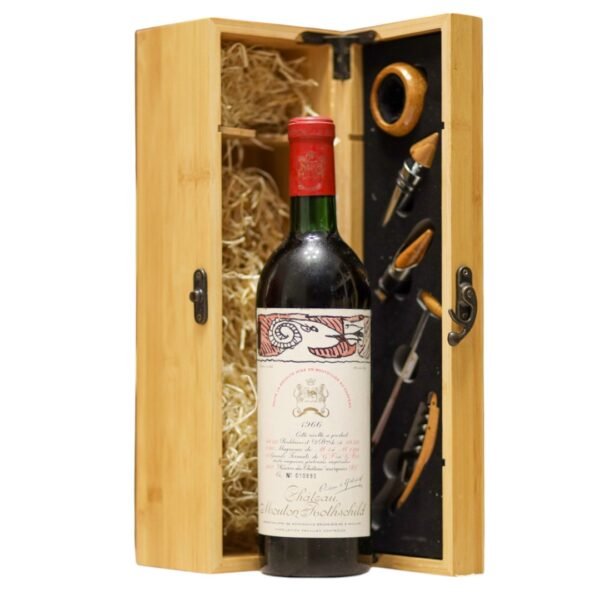 ศิลปินที่ออกแบบฉลากสำหรับ 1966 Chateau Mouton Rothschild คือใคร?