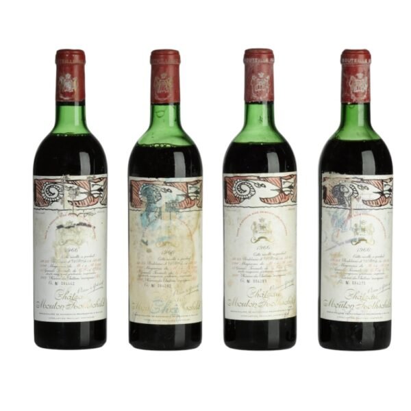 สภาพอากาศในปี 1966 ส่งผลต่อคุณภาพการผลิตไวน์ของ Chateau Mouton Rothschild อย่างไร?