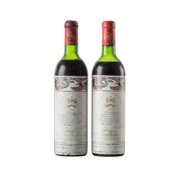 ราคาของ 1966 Château Mouton Vermeil ในตลาดปัจจุบันประมาณเท่าไหร่?