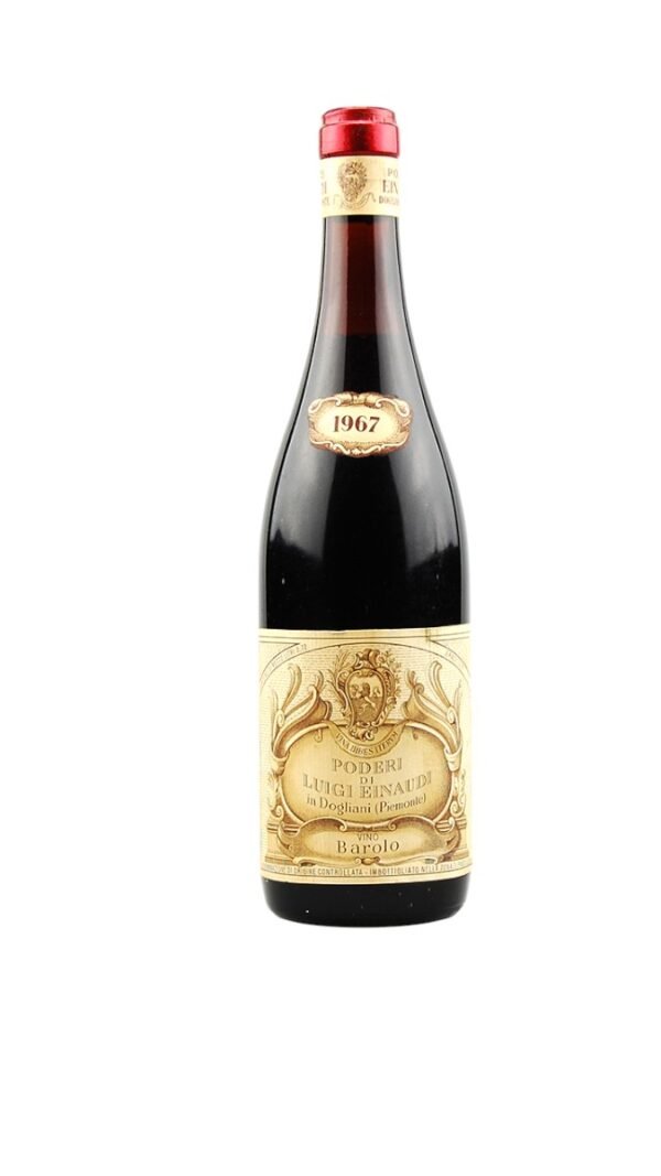 การบ่มไวน์ 1967 Barolo Poderi Luigi Einaudi ใช้เวลาและเทคนิคในการบ่มอย่างไร?