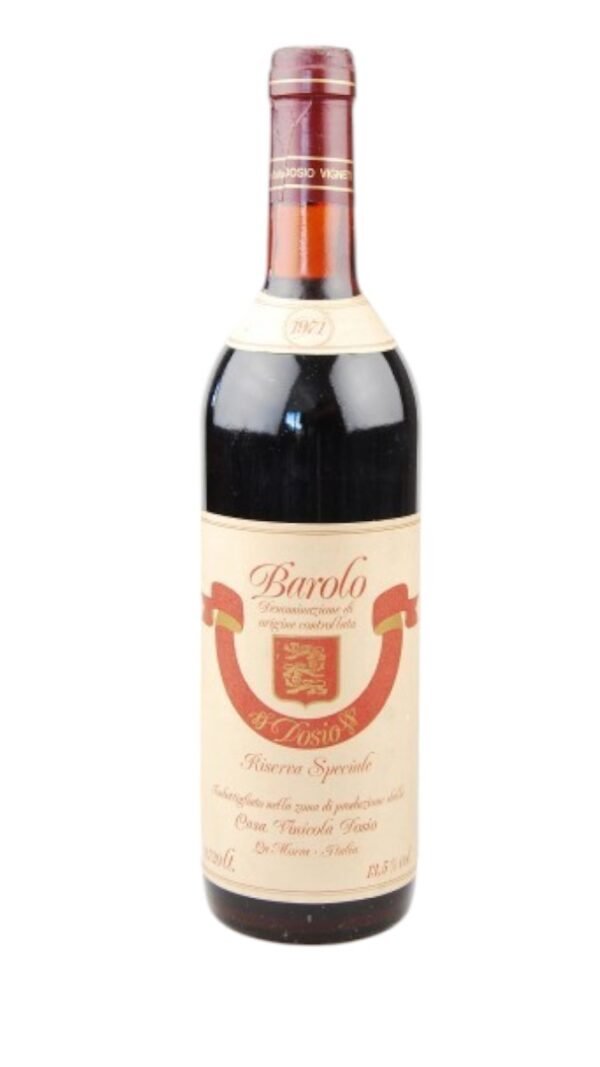1971 Barolo Dosio Riserva Speciale มีรางวัลหรือการรับรองใด ๆ หรือไม่?