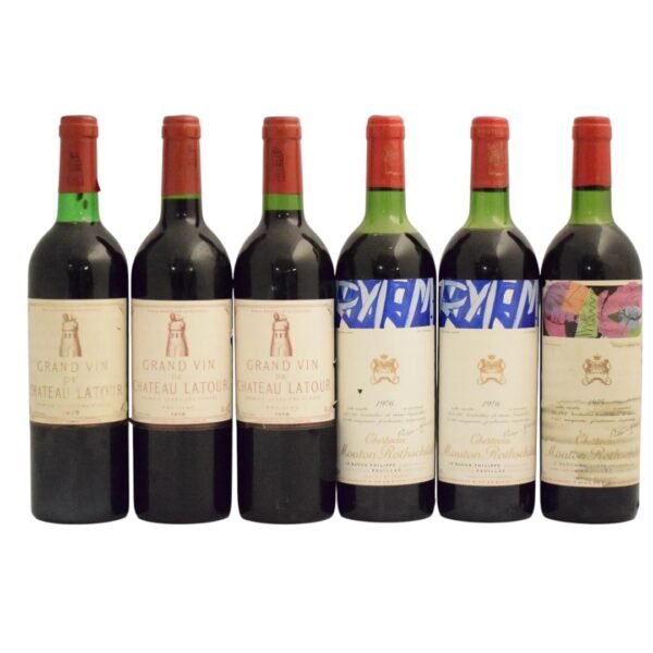 การผลิตและกระบวนการบ่มไวน์ของ Chateau Mouton Rothschild ในปี 1971 มีลักษณะเฉพาะอย่างไร?