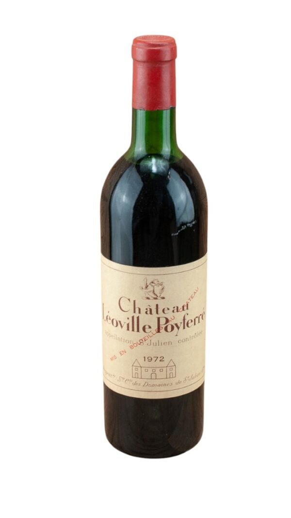 What are the winemaking techniques used for the 1972 Chateau Leoville Poyferre?
