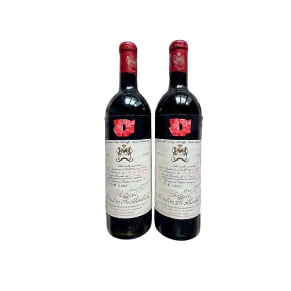 ข้อมูลเกี่ยวกับประวัติศาสตร์ของ Chateau Mouton Rothschild ในปี 1972 คืออะไร?