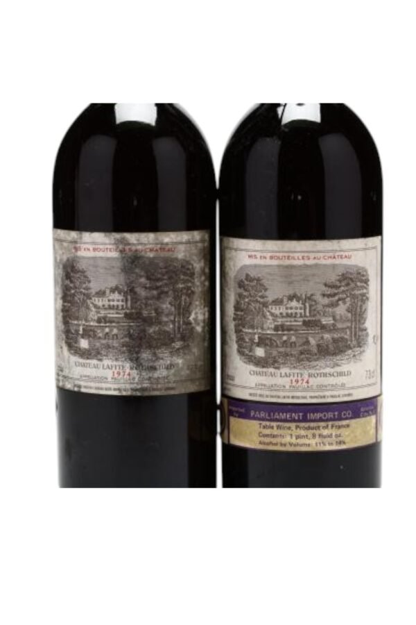 ราคาปัจจุบันของ 1974 Chateau Lafite Rothschild ในตลาดหรือการประมูลไวน์อยู่ในช่วงเท่าไหร่?