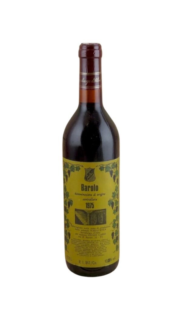 การจัดเก็บ 1975 Barolo Schiavenza ควรทำอย่างไรเพื่อรักษาคุณภาพ?