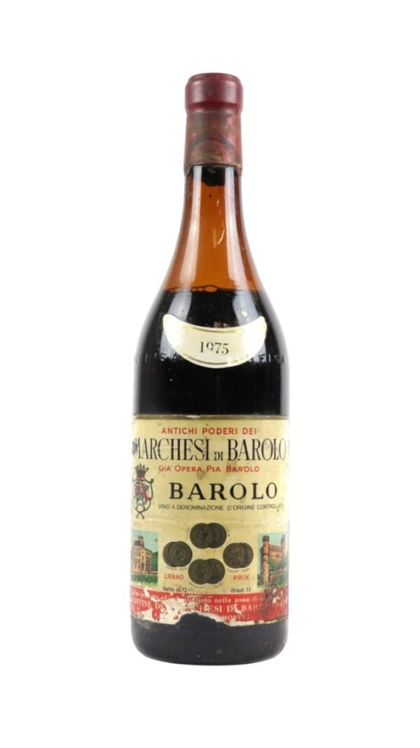 ปริมาณแอลกอฮอล์ใน 1975 Nebbiolo Marchesi di Barolo เท่าไหร่?