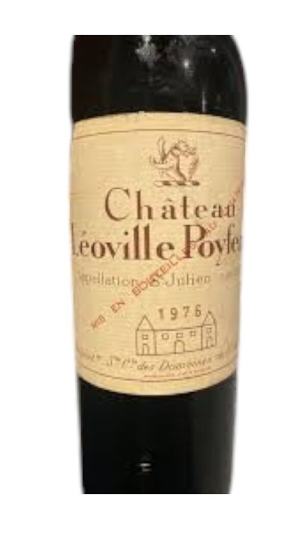 What grape varieties are used in the 1976 Chateau Leoville Poyferre?